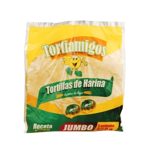 Tortillas de Harina de Trigo Jumbo (650g)