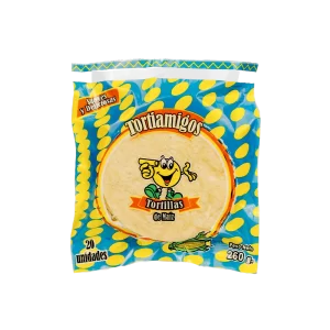 Tortilla de Maíz Pequeña (260g)